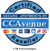 CCAvenue Authorized Reseller Seal